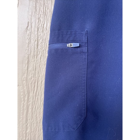 Figs Women's Technical Collection Scrubs Pants Dark Blue Size M - Picture 3 of 13